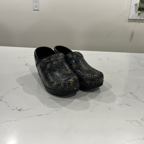 Sanita Original Danish Professional Snake Print Clogs Shoes 36 / 5.5 US - Picture 9 of 10
